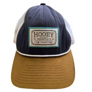 Hooey Doc Trucker Hat Navy Patch Western Ranch Rodeo Outdoor Streetwear Cap